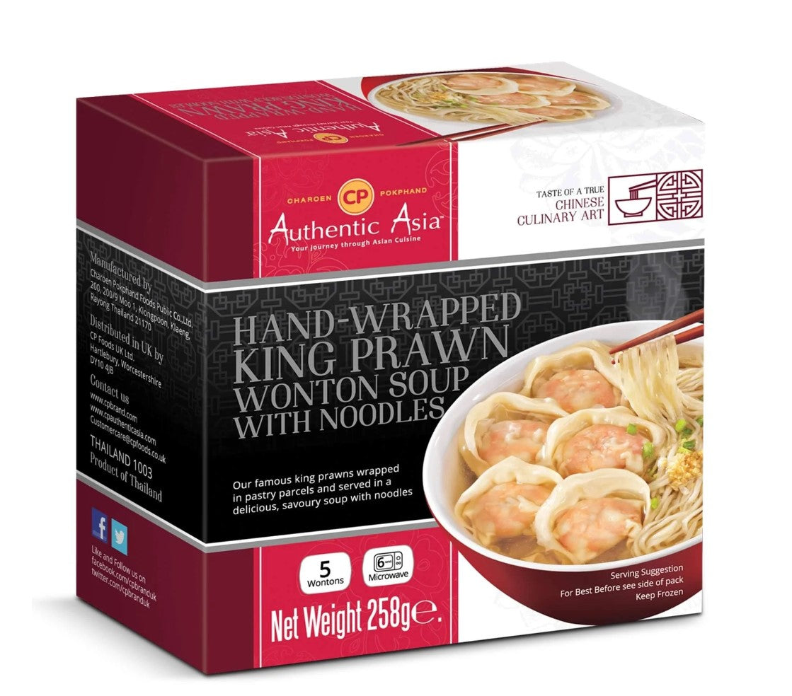 Súp hoành thánh tôm CP CP鮮蝦手工雲吞 145g x1