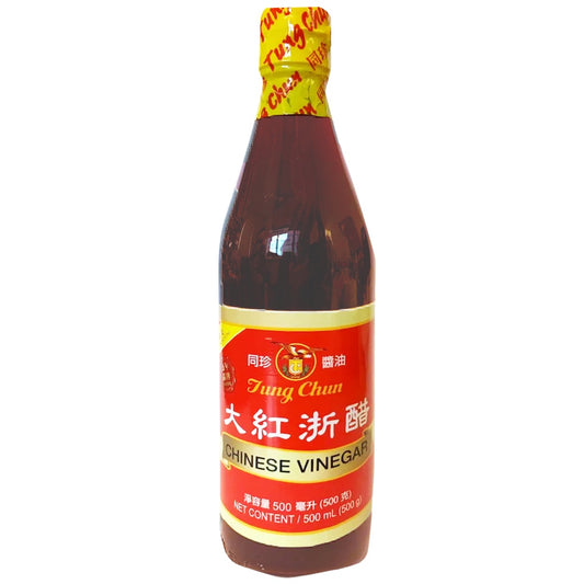 TUNG CHUN 中國醋 (Red Vinegar) 同珍大紅浙醋 Dam do 500ml x1