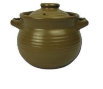 15548 陶瓷陶罐羅紋煲(三號) Noi Su 4.3L 1pc x8