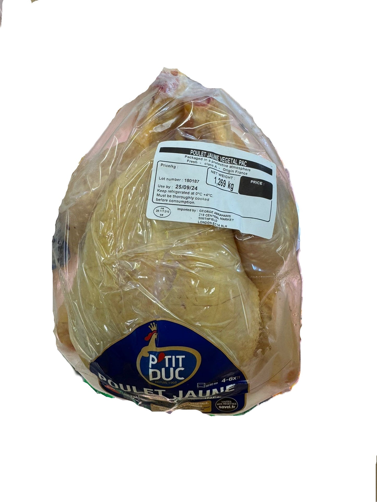 Corn Feed Chicken Blue Label法國黃油雞100g
