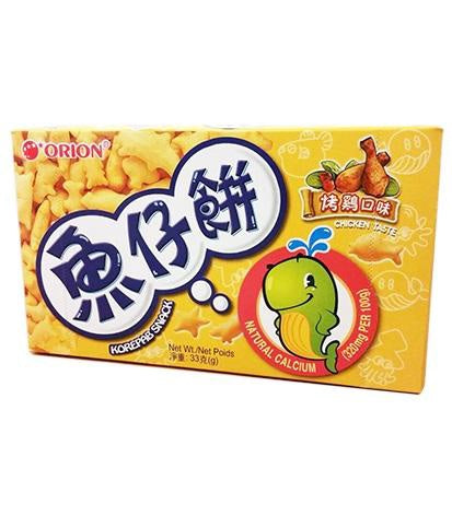 EDO Orion - 小雞 EDO東洋魚仔餅-雞 Banh quy gion Edo vi ga 33g x1
