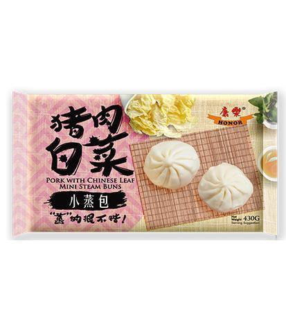 HR Mini Bun - Thịt heo lá lốt 康樂小蒸包-豬肉白菜430g X1