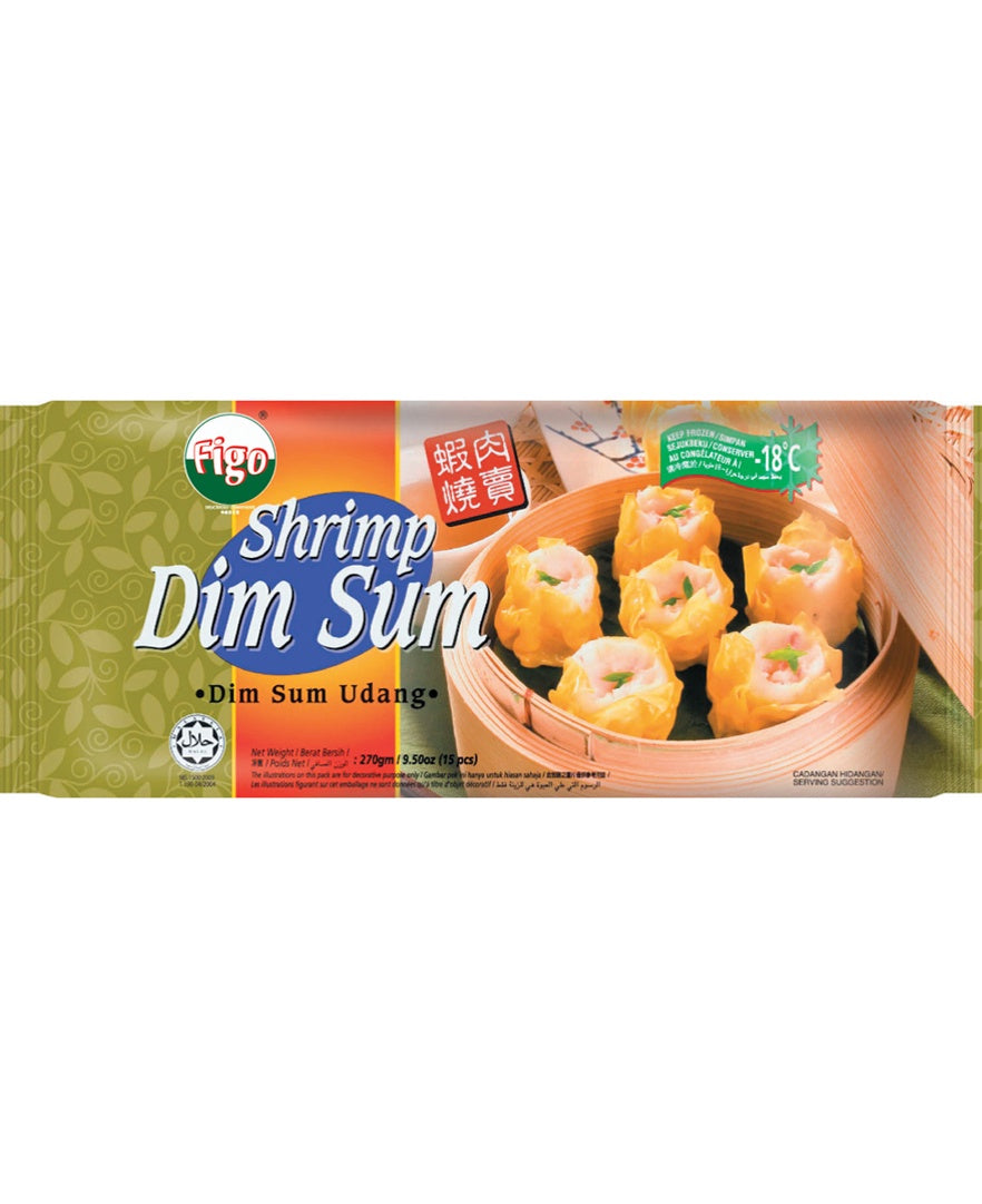 Dim Sum Tôm Figo 飛哥蝦肉燒賣 15 Miếng 270g x1