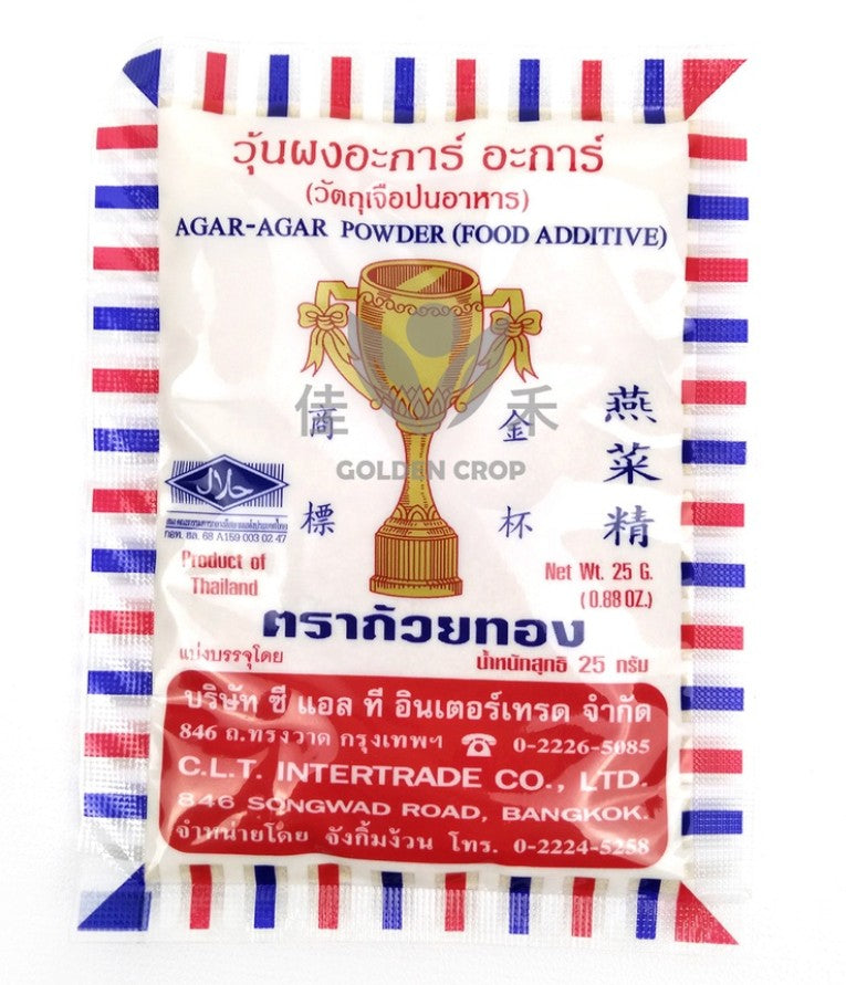 Agar-Agar Powder (Food Additive) 金杯牌燕菜精25g x 1