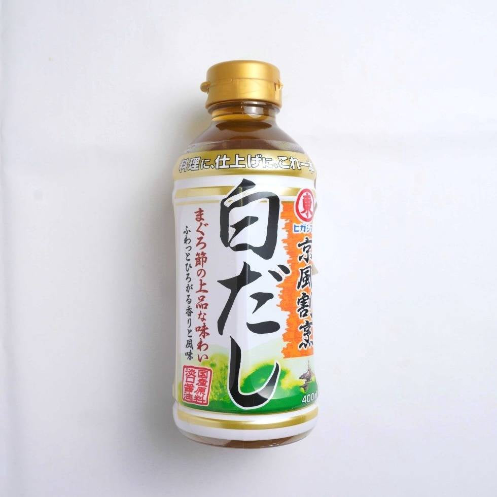 Higashimaru Kyofu Kappo Shiro Dashiヒガシマル 京風割烹白だし 400ml X1