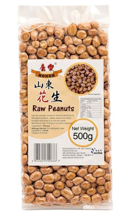 HR Raw Peanuts 康樂山東生花生500g x 1