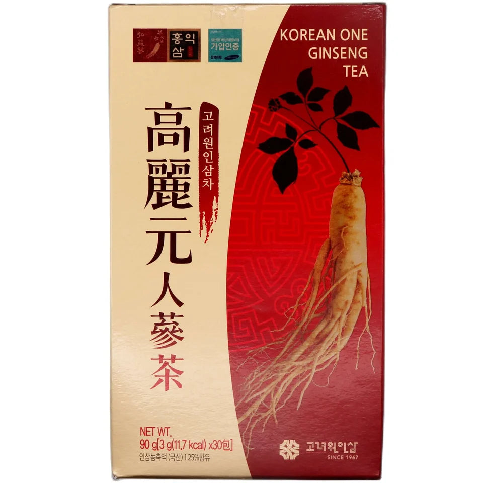 Korean Ginseng Tea 30T 高麗人參茶 90g x 1