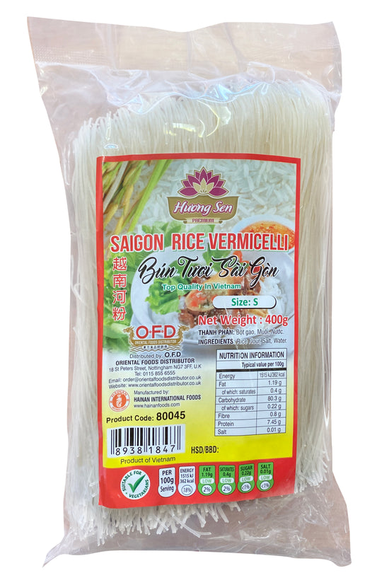 Huong Sen 西貢米粉 0.8mm Bun Tuoi Sai Gon 400g x 24