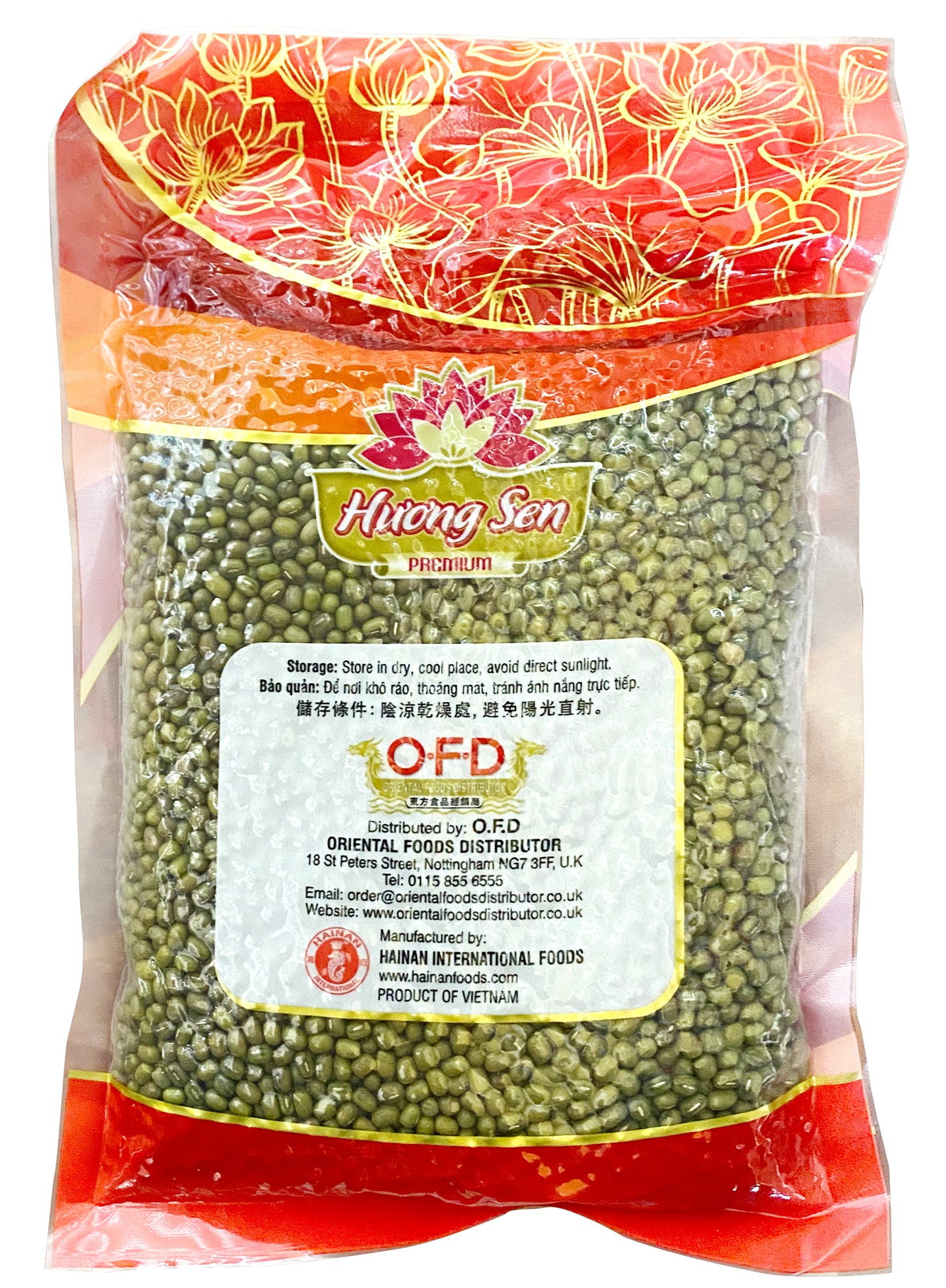 Đậu Xanh Nguyên Hạt Hương Sen Đậu Xanh Nguyên Hạt 500g x 1