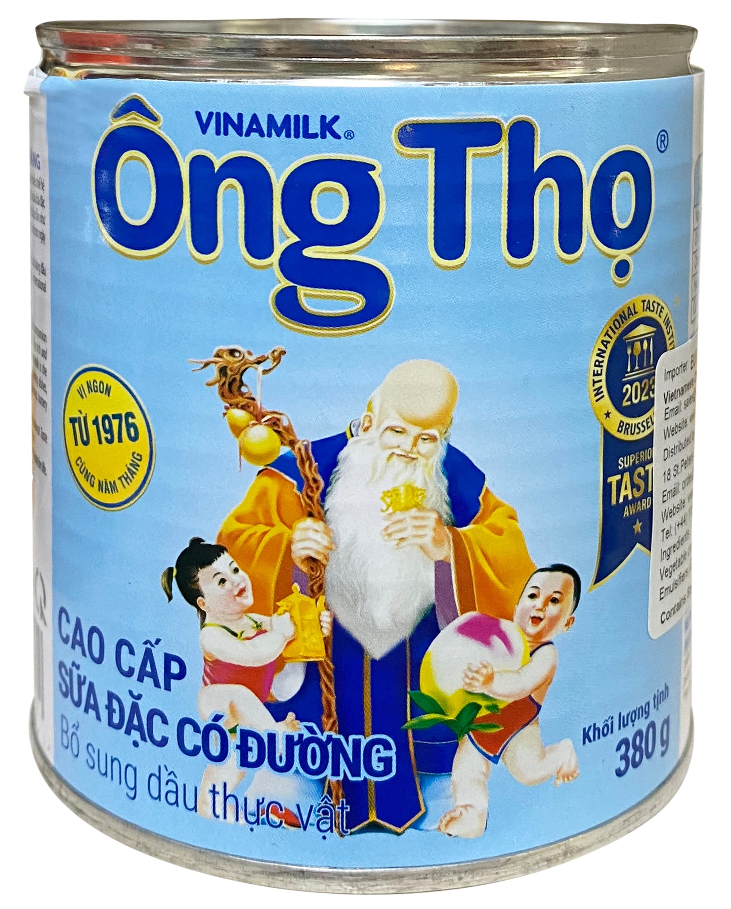 Vinamilk Sua ong tho 壽星翁煉奶 380g x 1