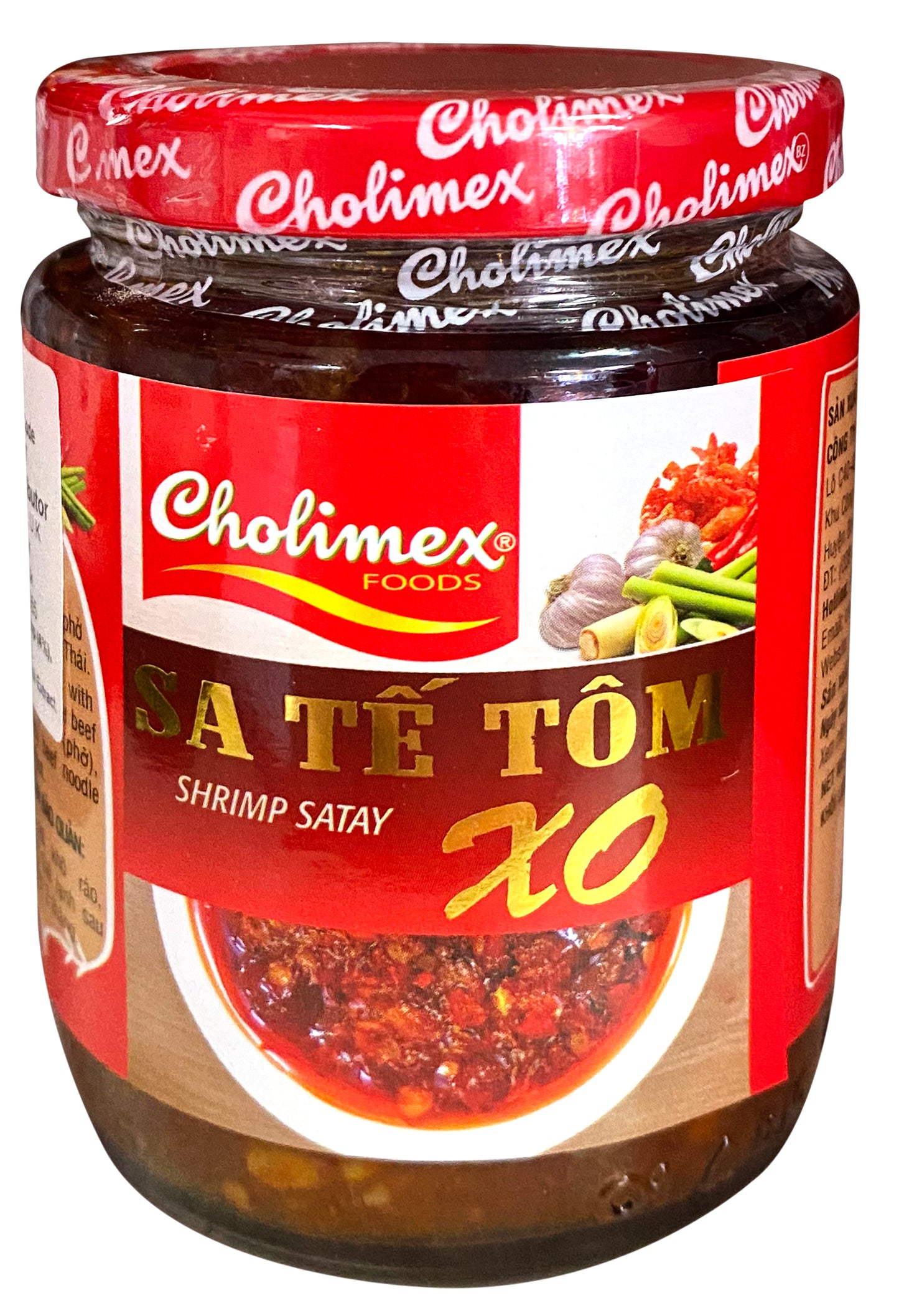 17449 Cholimex Shrimp Sate Sa Te Tom XO 170gr x 36