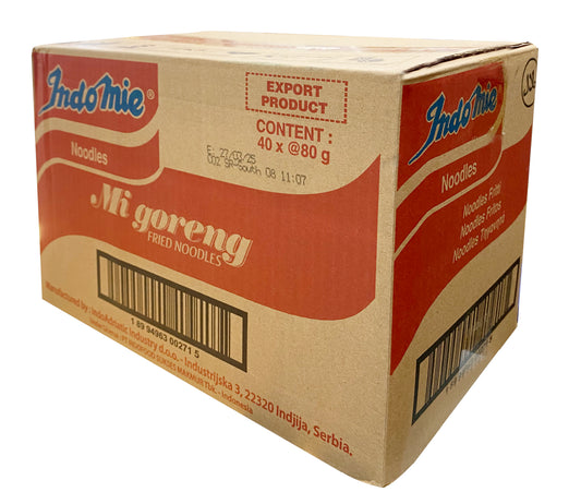 17687-7 Indomie Noodles Mi Goreng 炒麵 -Mi An Lien 營多對話撈面80gr x 40