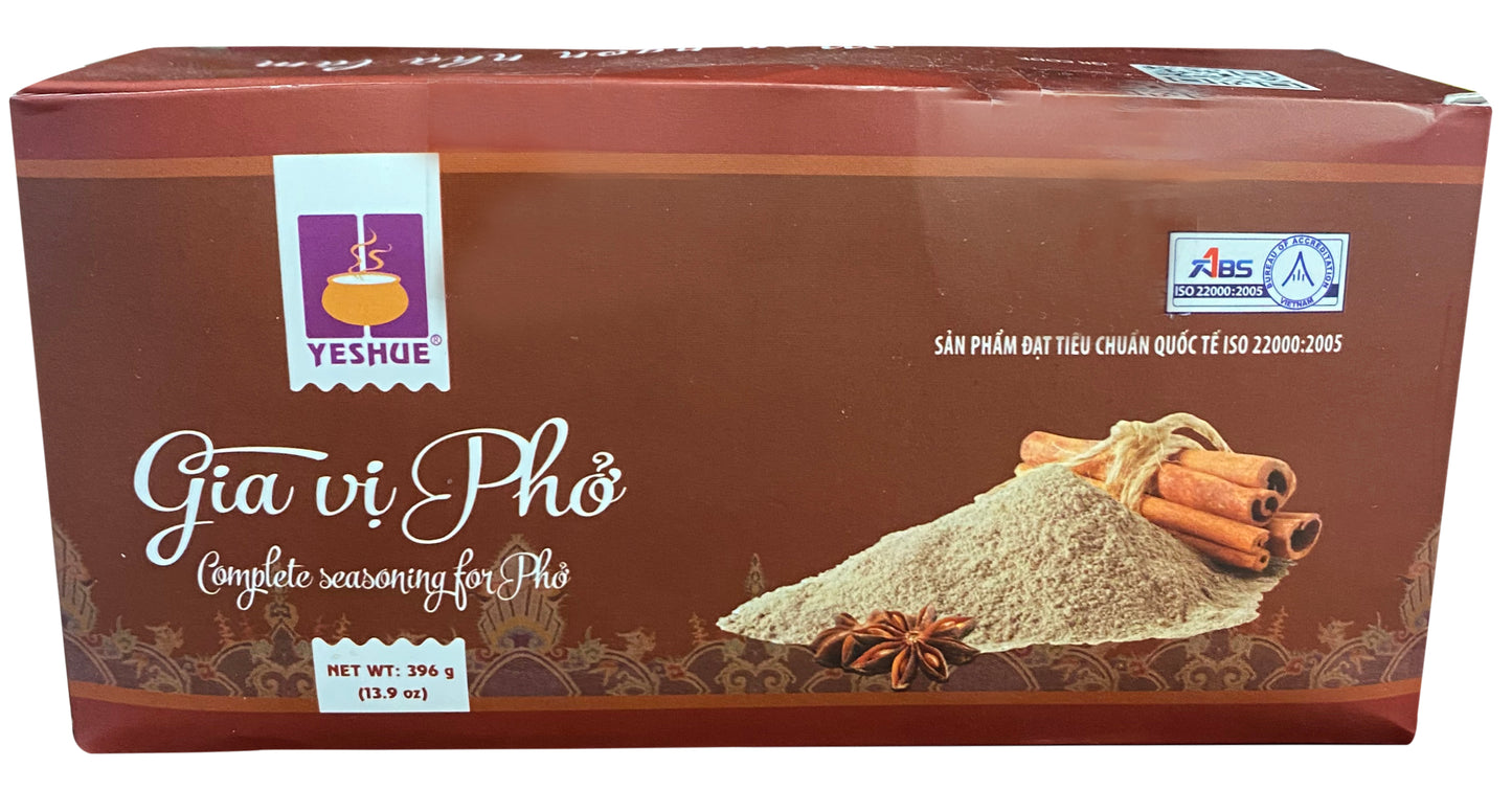Yeshue Gia Vị Hoàn Chỉnh Cho Phở Gia Vị Phở (33gr x 12) x1