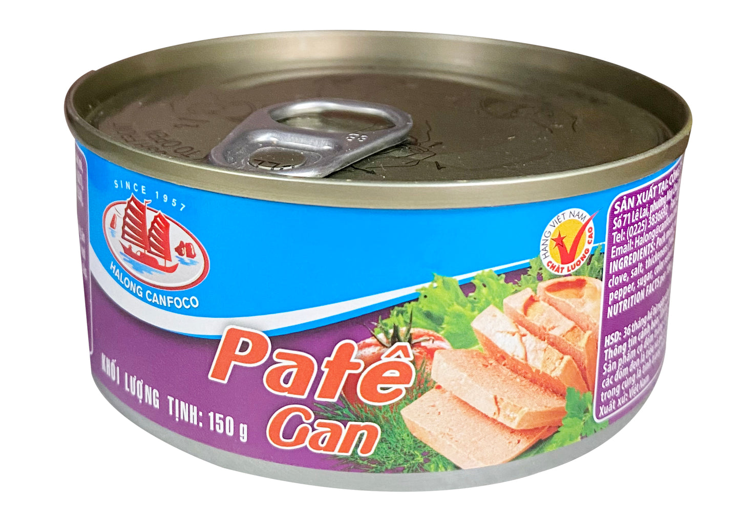 060244 Pate Gan Hạ Long 肝醬 Pate Gan 150gr x 1