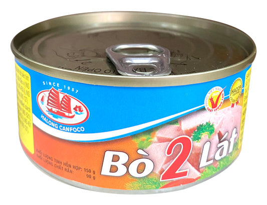 060243 Bò Hầm Hạ Long 燉牛肉罐頭 Bò Hải Lát 150gr x 1