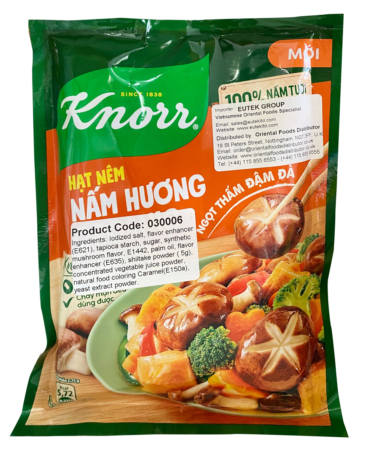 Hạt Nêm Chay Knorr Nem Năm Chay 170gx1