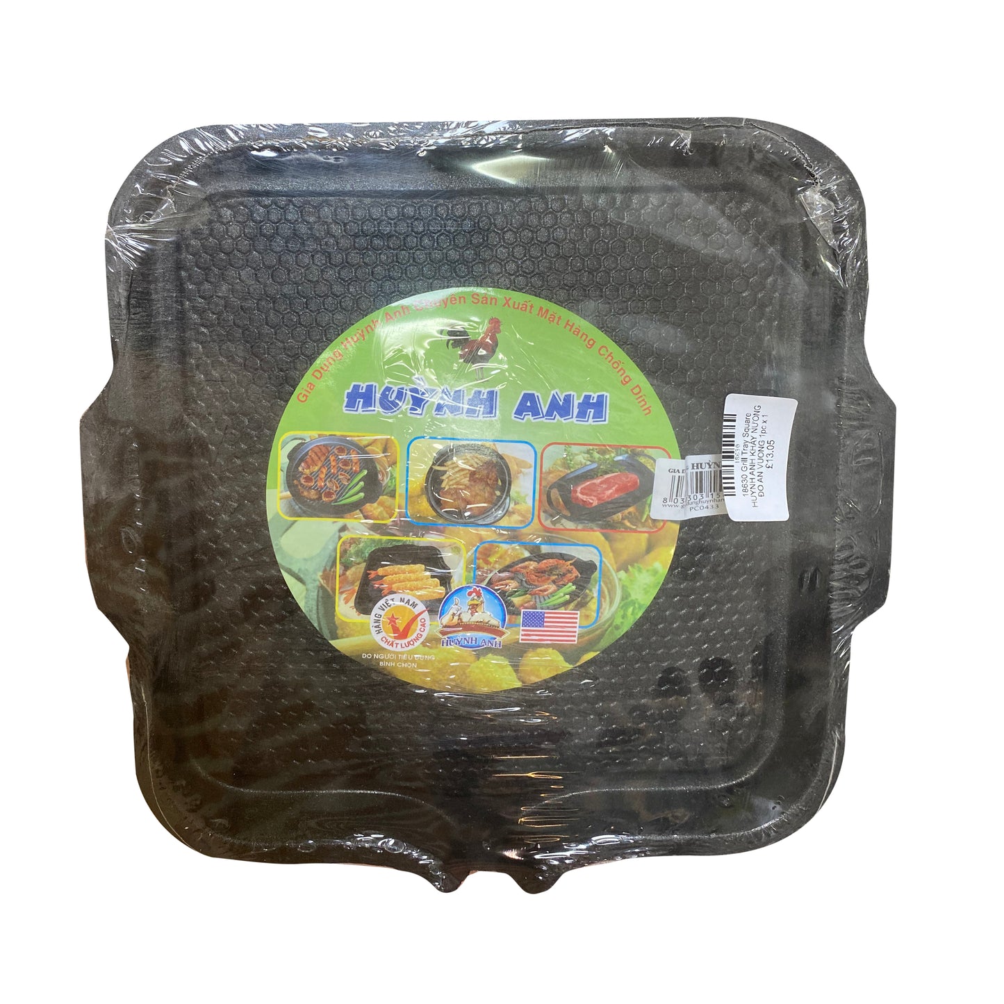Khay Nướng Huỳnh Anh Vuông Khay Nương Đô An Vương 1x1