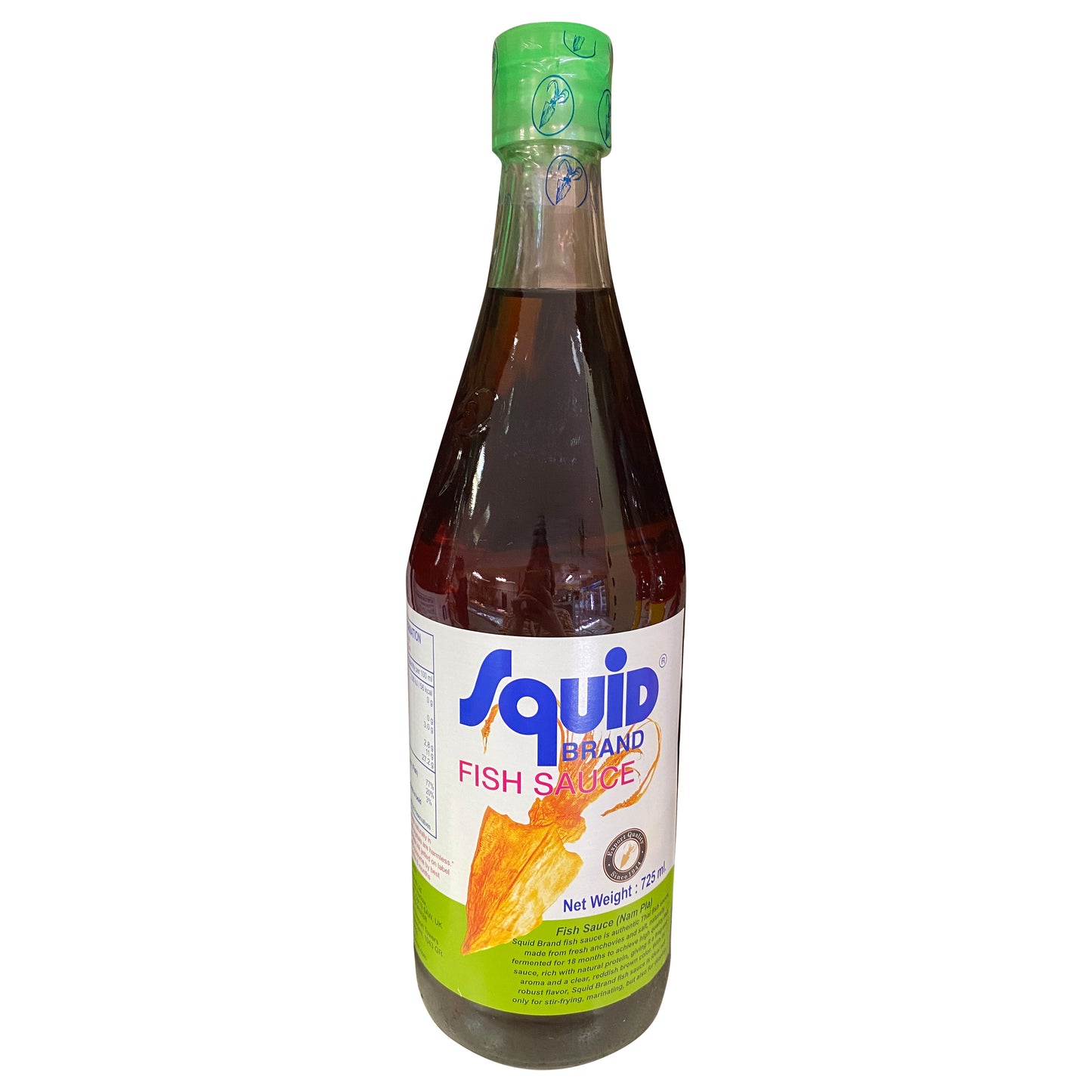 Squid Fish Sauce 鱿魚標 香甜魚露 Mam Muc 725ml x 12