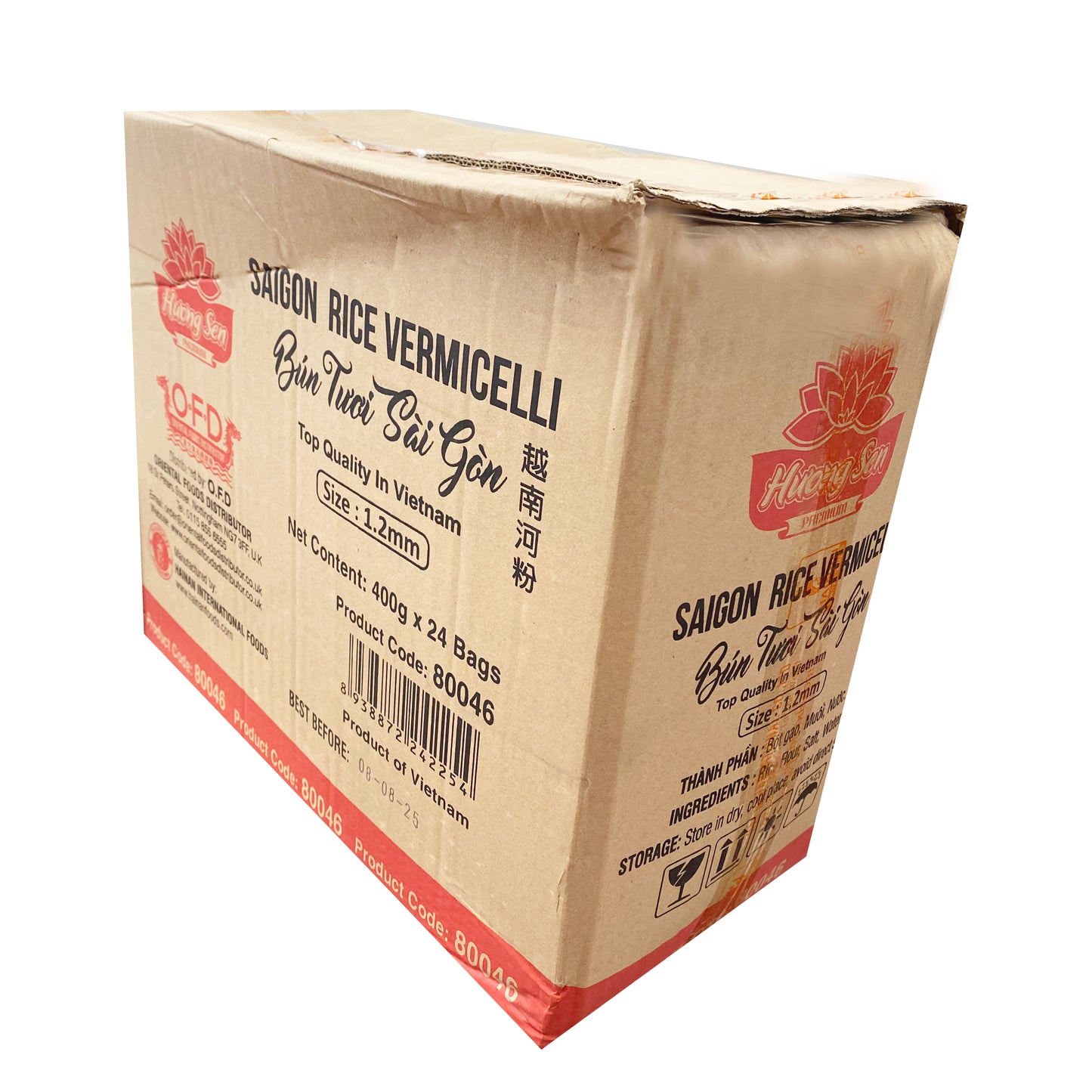Bún Hương Sen Sài Gòn 1.2mm 400g x 24