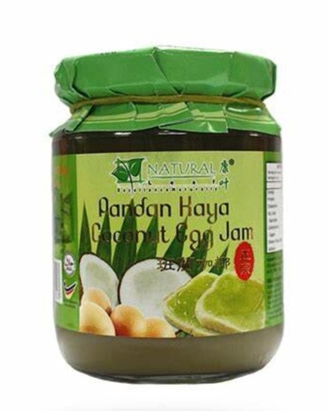 Pandan Kaya Coconut Egg Jam斑斓香叶加央 280g X1