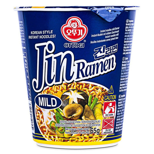 OTTOGI - JIN Ramen Mild Cup 金拉麵杯麵-小辣 65g x1