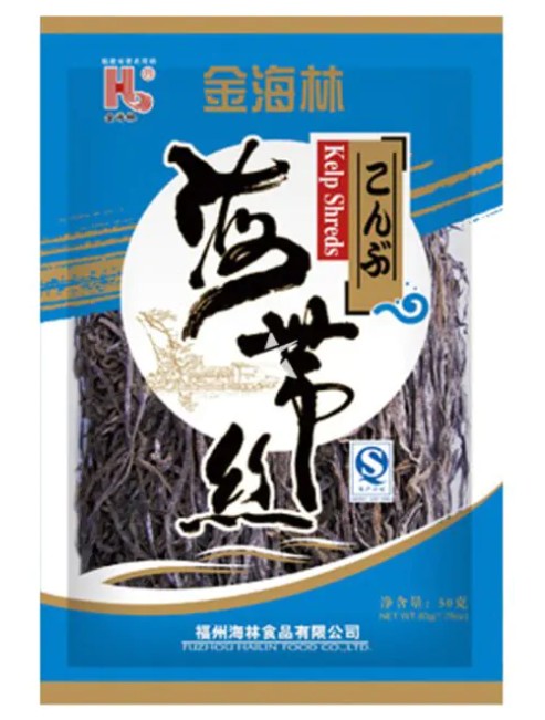 JHL Kelp Strips金海林海帶絲5Rong bien cat lat 50g X1