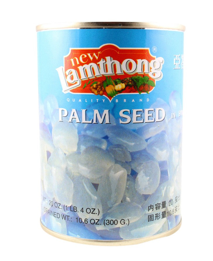 18472 Hạt Dừa LAMTHONG Quả Attap ngâm Thốt Nốt Ngầm Đường 565g x 1