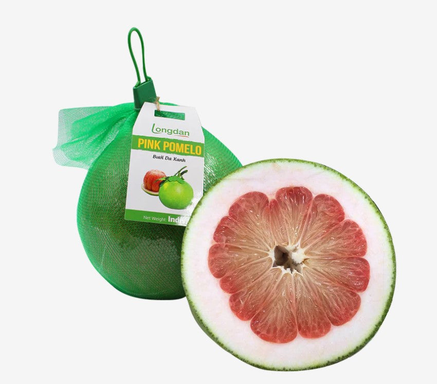 Fresh Vietnamese Green Pomelo Buoi Da Xanh Viet Nam Size 1.4kg - 1.6kg 1pc x 1