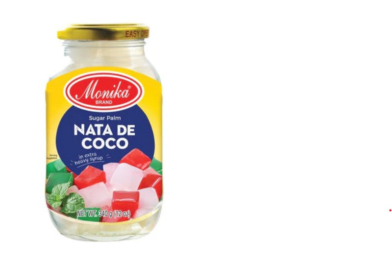 Monika Preserves Coconut Gel (Nata De Coco) White 340G X 1