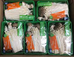 Nấm tươi thập cẩm 雜菇拼盤400g x1