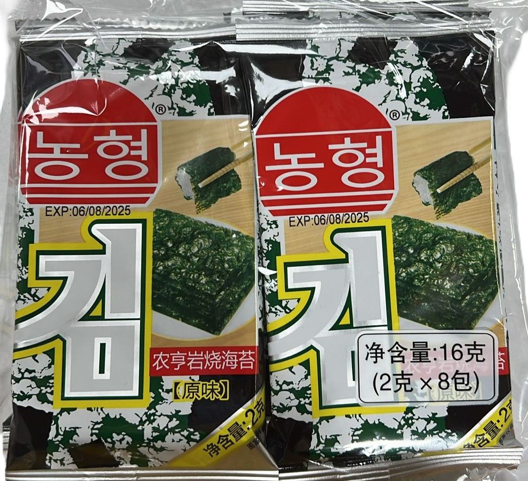 NH1 Roasted Seaweed (Original Flv) 16g 農亨岩燒海苔(原味)