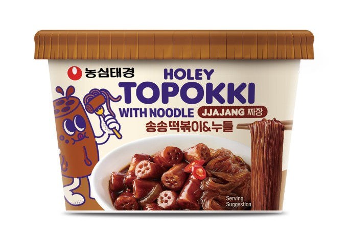 NS Nongshim Taekyung Holey Topokki Jjajang農心太慶洞洞炸醬炒年糕 128g x1