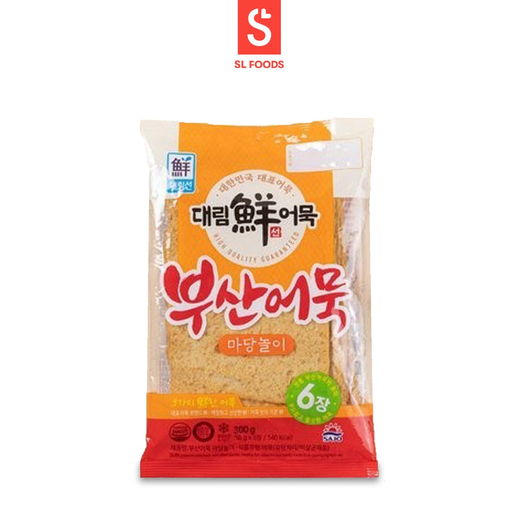 Bánh Cá Sajo (Hình Vuông Mỏng) Sajo魚餅-薄 300gx1