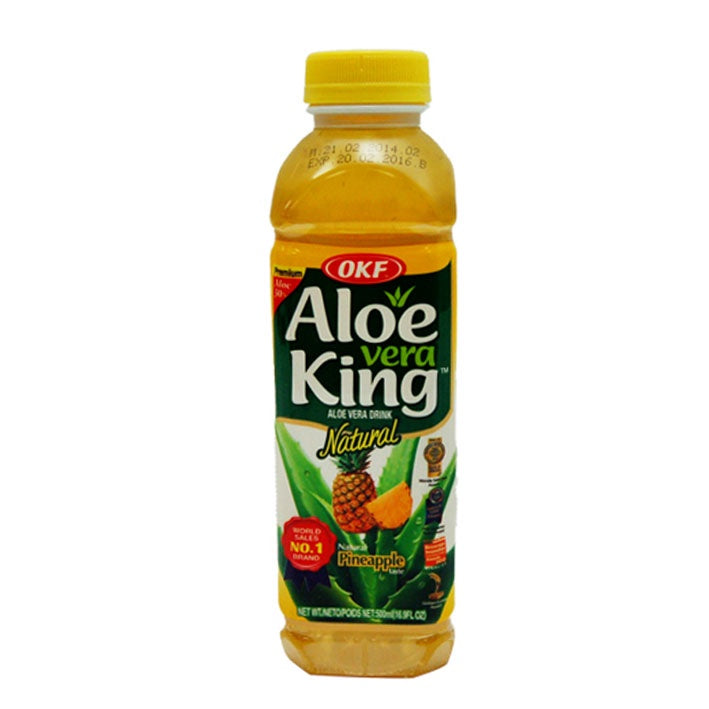 OKF Aloe Vera Pineapple 蘆薈飲料 - 鳳梨口味 500ml X1