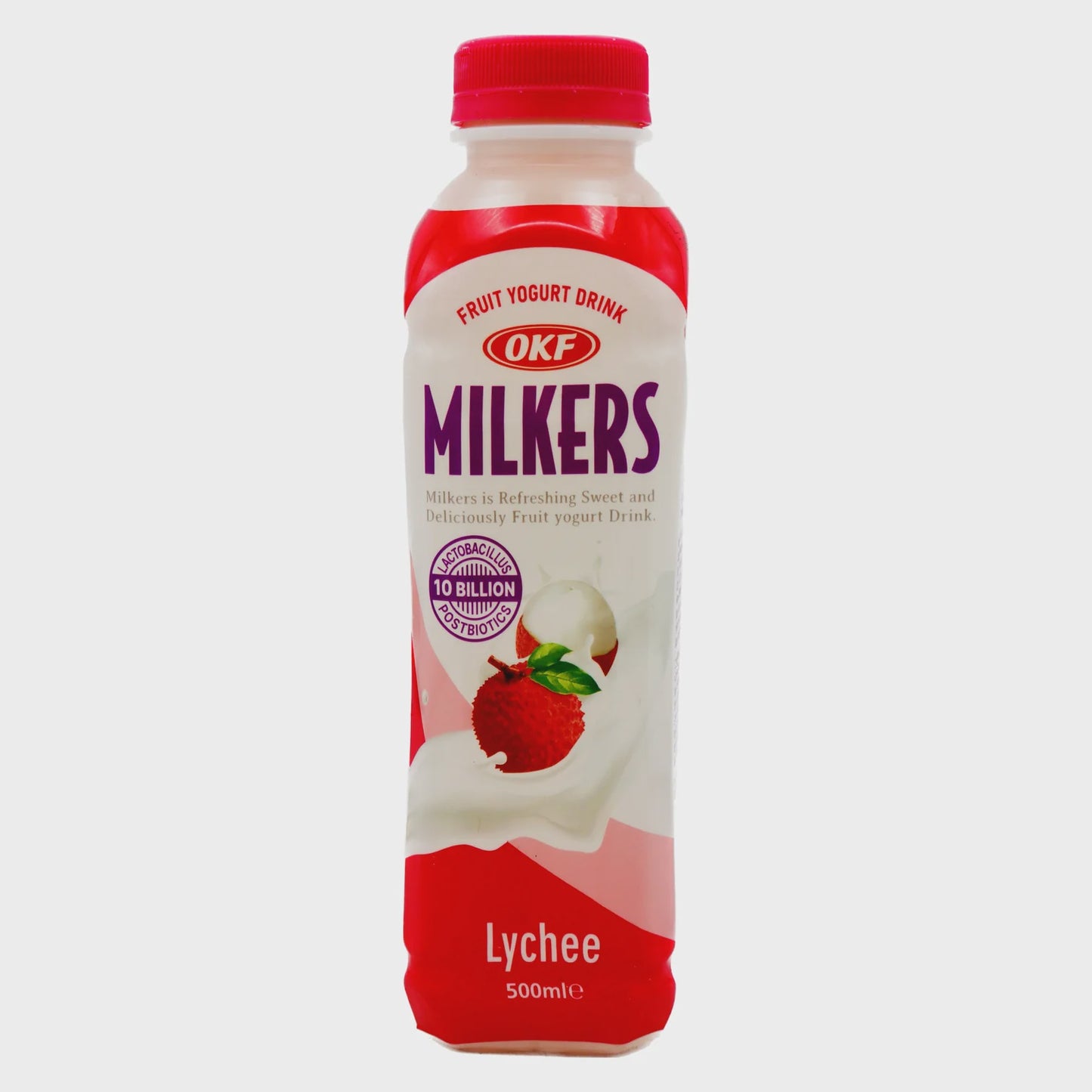 OKF - Milkers 荔枝水果優格飲料 (乳酪飲品 (荔枝)) 500ml x1