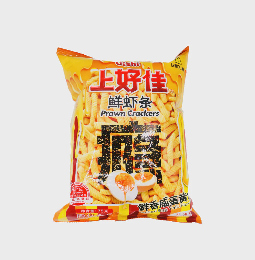 Bánh quy lòng đỏ trứng Oishi Tôm 75g x1
