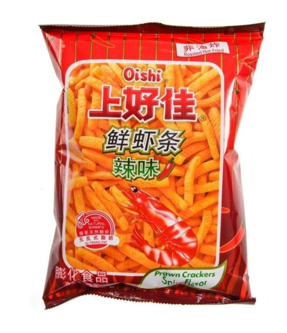 18870 Oishi Tôm Cày Snack Ớt Phong Tôm Cày 40g x1