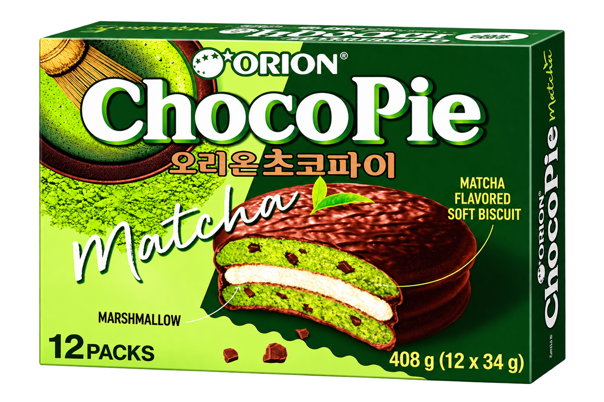 19417 Orion Chocopie 蛋糕 Banh Chocopie 朱古力派 465G*1