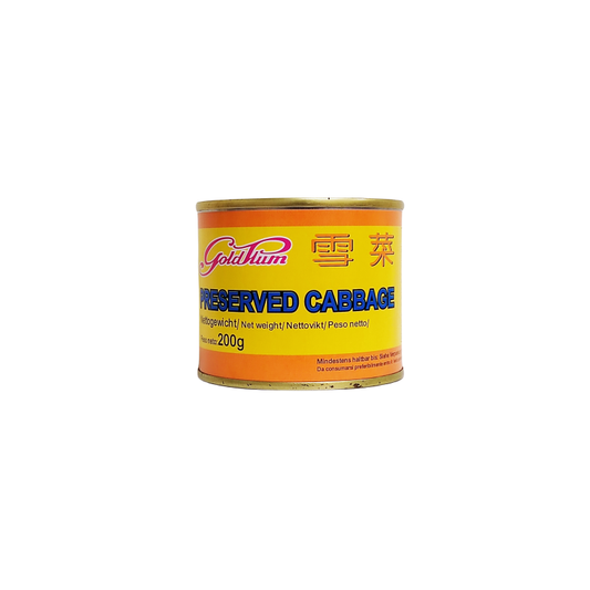 Bắp cải muối mận vàng / Sit Choi 金梅牌雪菜 Cai muối chua200g x1