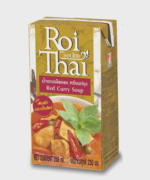 Roi Thái Cà Ri ĐỎ Đổ Nước Nấu Sẵn 泰國即食紅咖喱 Cari do kieu thai 250ml x1