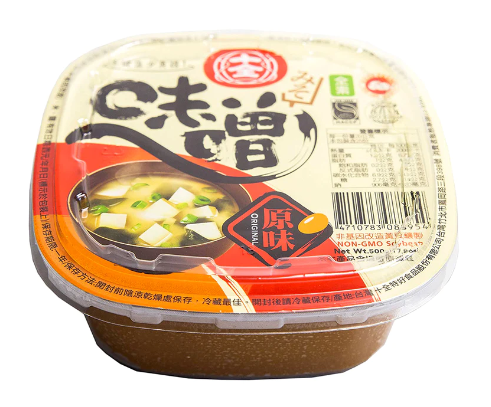 Shihchuan Miso Paste Soup Miso - Orginal (Tub) 十全原味味噌 - 盒裝 Dan Miso 500gr x 1
