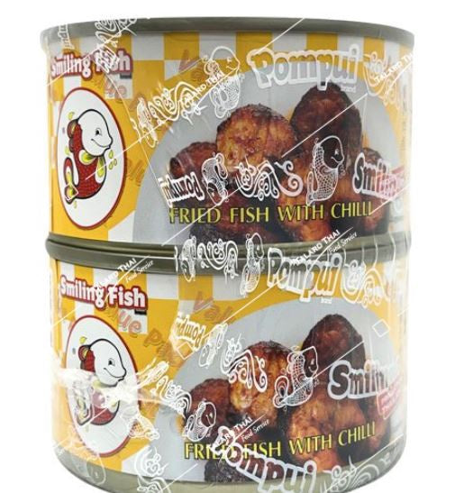SF Fried Fish with Chilli - TWIN PACK 辣炸魚孖裝 Ca Chien Vi Ot 90g x 2