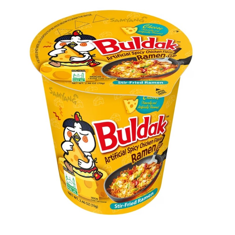 Samyang Hot Chicken Ramen Cup Cheese 三養芝士特辣雞杯麵 70g x 1
