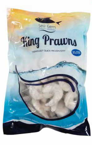 Tôm lột vỏ bỏ chỉ sọc 31/40 IQF 去皮虾 Tom Lô Võ Đồng Lãnh 1kg x1