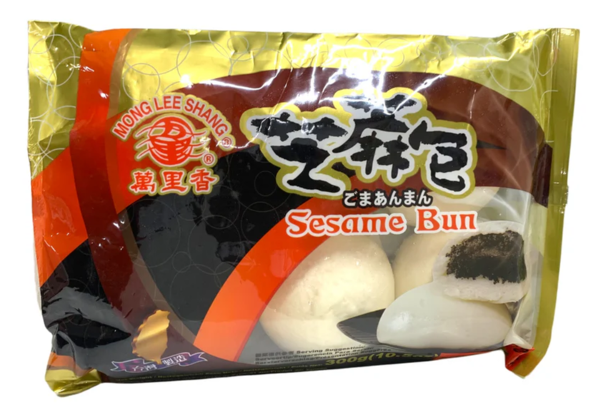 00408 MONG LEE SHANG (ĐÀI LOAN) BÁNH MÈ ĐÔNG LẠNH台灣萬里香芝麻包 300g x1