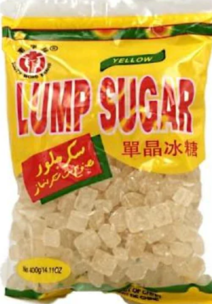 00986-6 NS 塊糖(黃色)新南牌單晶冰糖(黃色) 400g x 50