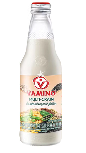 VAMINO Soymilk - Multi-Grain豆奶 黑芝麻穀物味 300ml x1