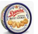 Danisa Traditional Delicious Butter Cookies 傳統牛油曲奇200g x18