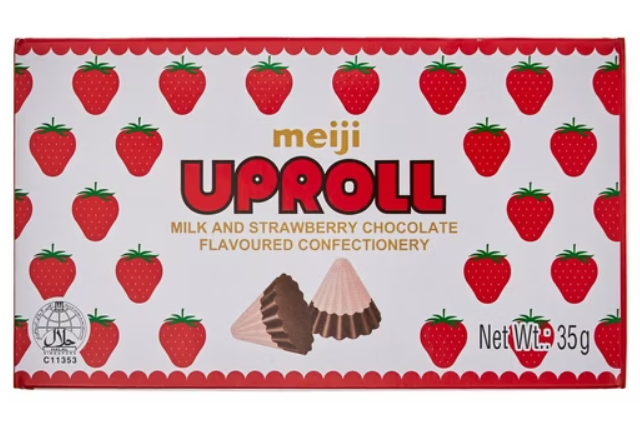 06045-5 MS Uproll 明治牛奶草莓巧克力 35g x10
