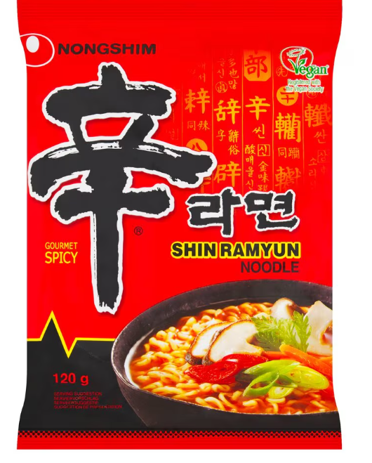 NS Shin Ramyun農心辛辣麵Mi cay 120g x20